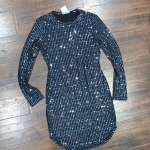 Sequence mini dress